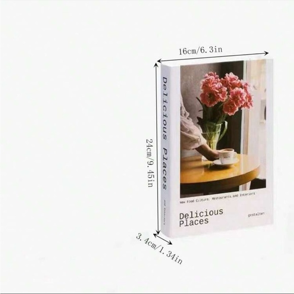 Designer Inspired Coffee Table Faux Luxe Book - Picture 4 of 7